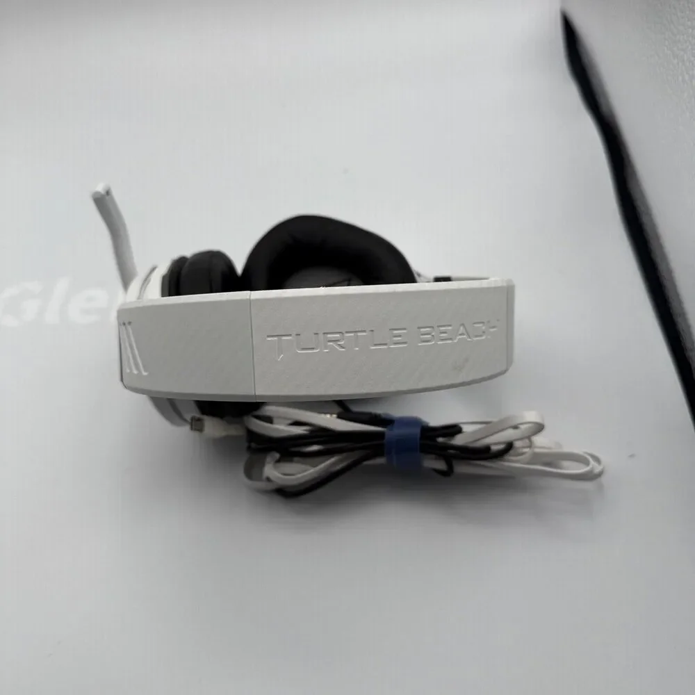 Turtle Beach Gaming Headset, White with Gray - Cables included